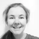 portrait of Miriam Seely with a white background